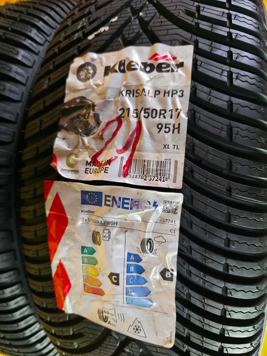 ROTI Jante Anvelope IARNA 5x108 215/50/17 17'' OEM FORD FOCUS CA NOI