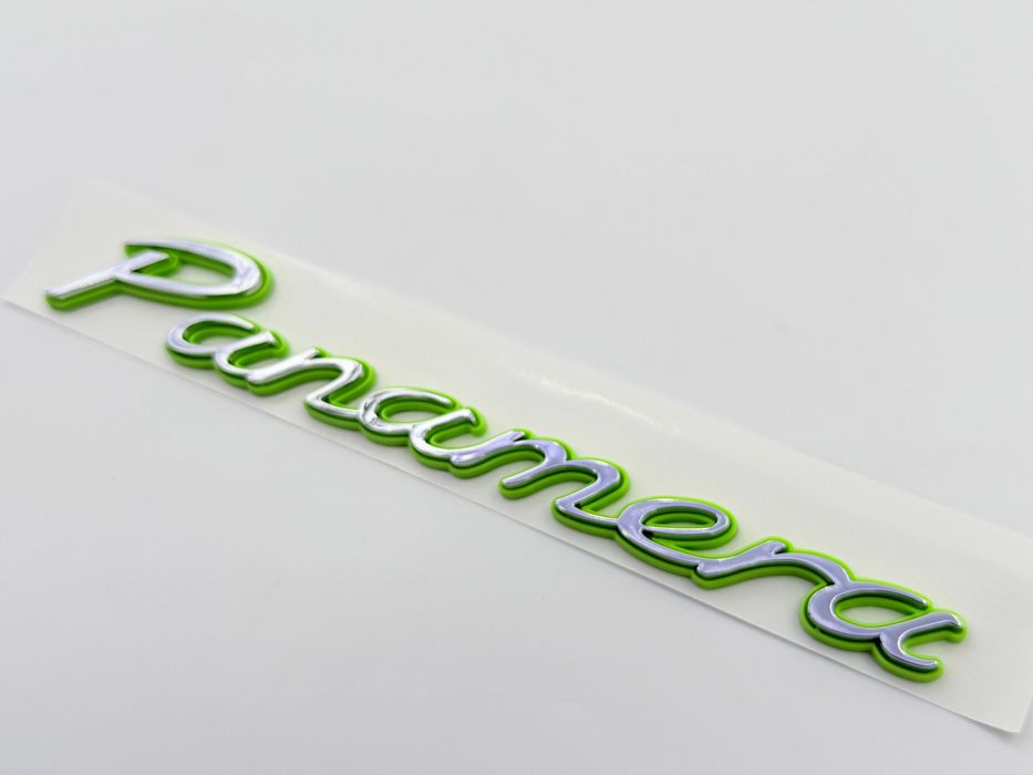 Emblema Compatibila PORSCHE Panamera hybrid crom