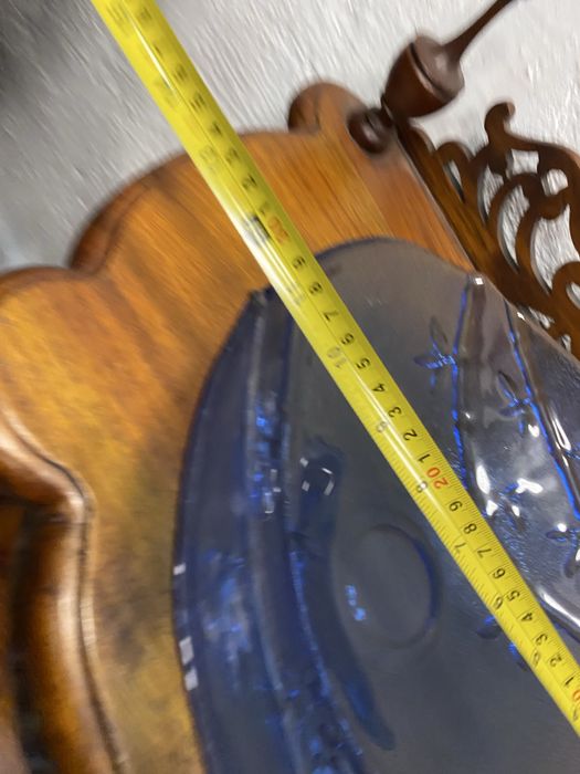 Италианска фруктиера  от цветно стъкло