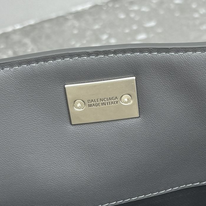 Geanta Balenciaga Rodeo 35cm gri, Premium