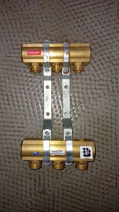 Distribuitor instalații încălzire cu 3 si 5 căi