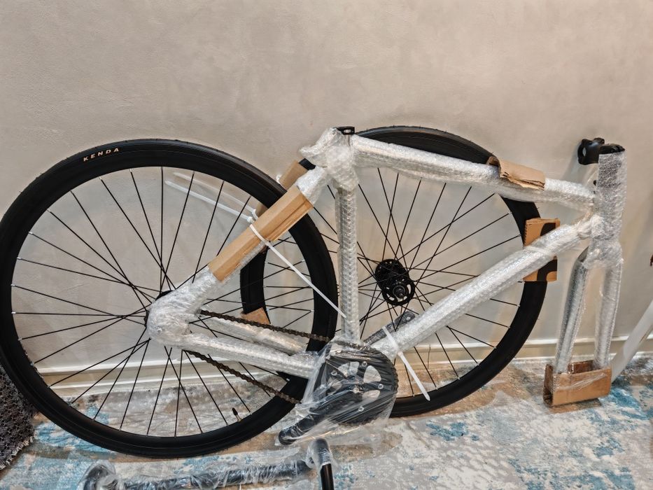 Фикс Новый Велосипед серый