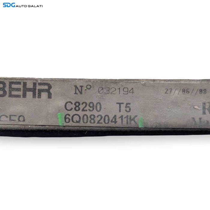 Radiator AC Aer Conditionat Clima Volkswagen Polo 9N 1.2 Benzina 2002 - 2010 Cod 6Q0820411K [LR2520]