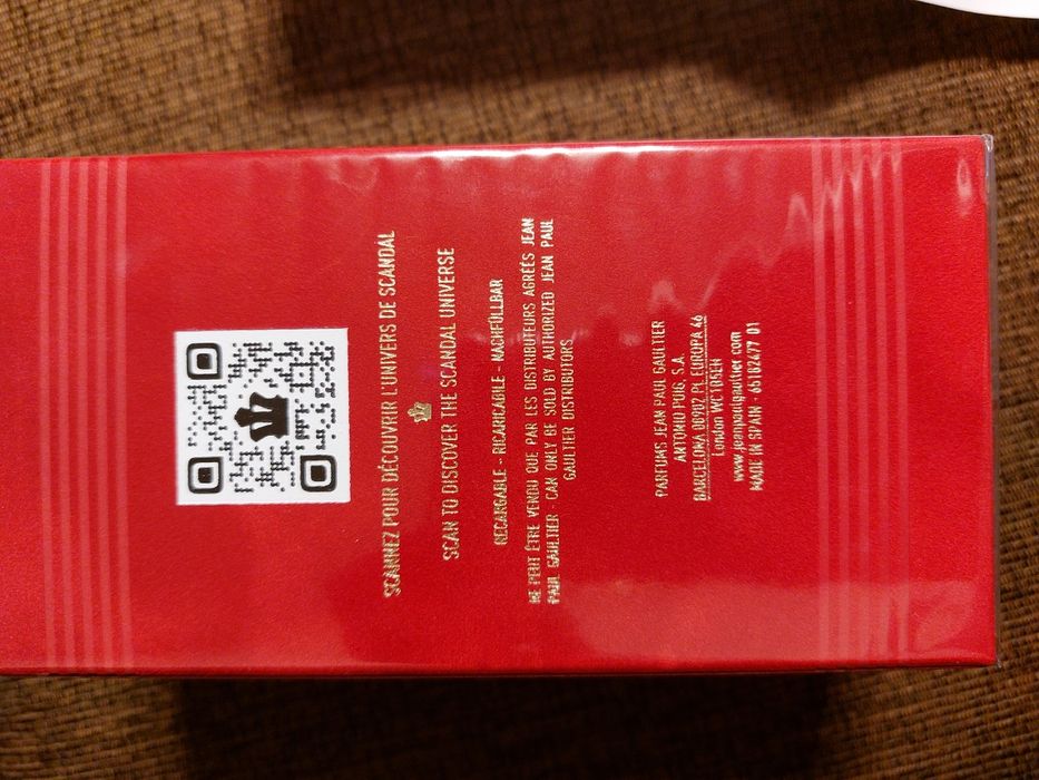 Parfum original Jean Paul Gautier Scandal, sigilat