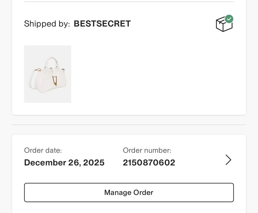 Geanta noua mare alba Coccinelle