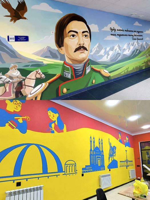 Профессиональная роспись стен, художник