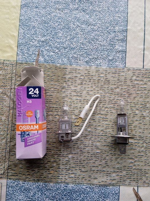 Продам галогеновые лампочки 24вольт