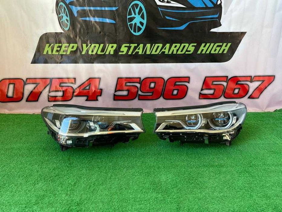 BMW G11 G12 Seria 7 Set Faruri Far stanga dreapta complete Laser