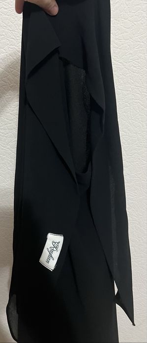 Химара, хиджаб, большой длинный платок(черный)