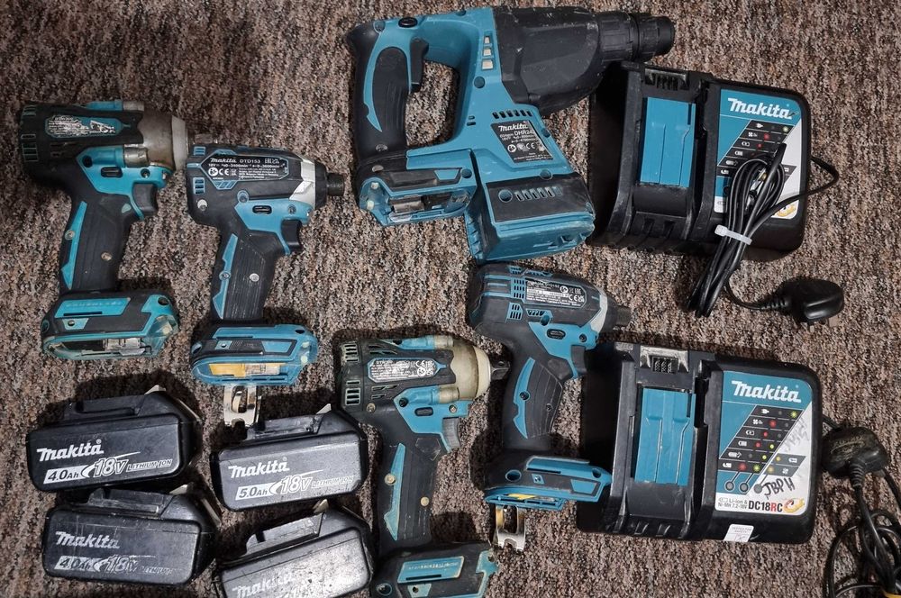 Makita, импакт, перфоратор, циркуляр , инструменти машини