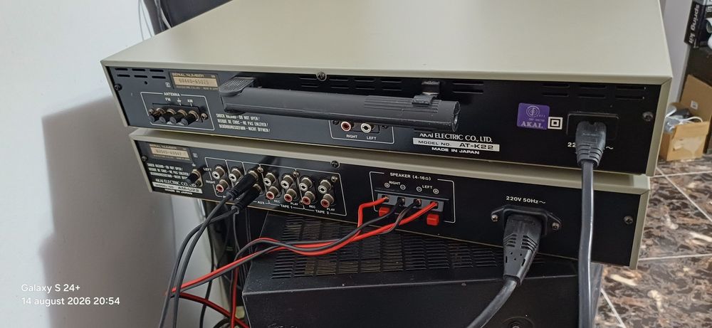 Akai amplificator AM-U22 si tuner AT-K22
