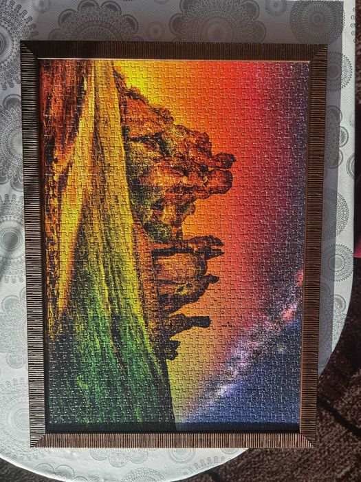 Пъзел , пъзели 1000 части с рамка