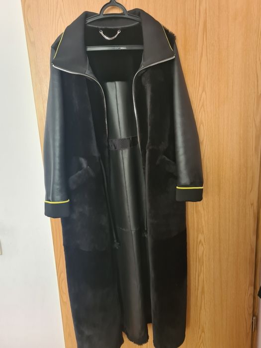 Продам длинную дубленку