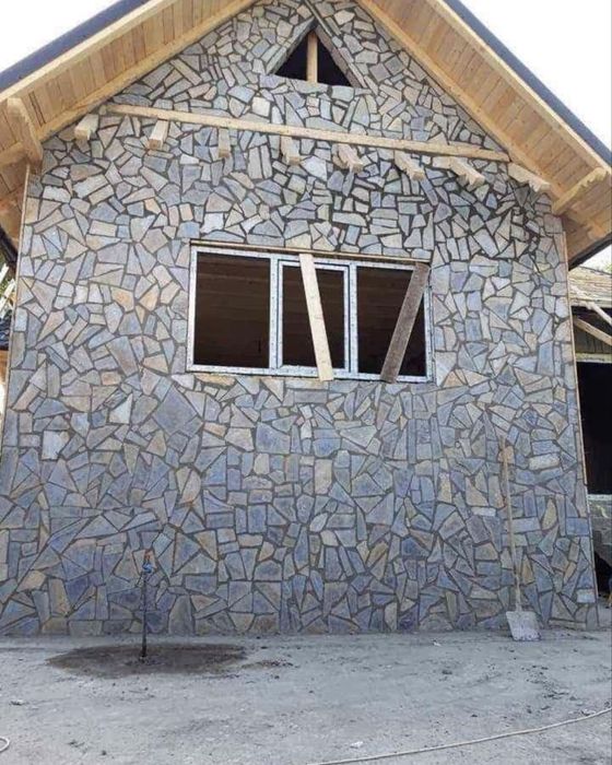 Și montez piatră naturală oriunde în țară