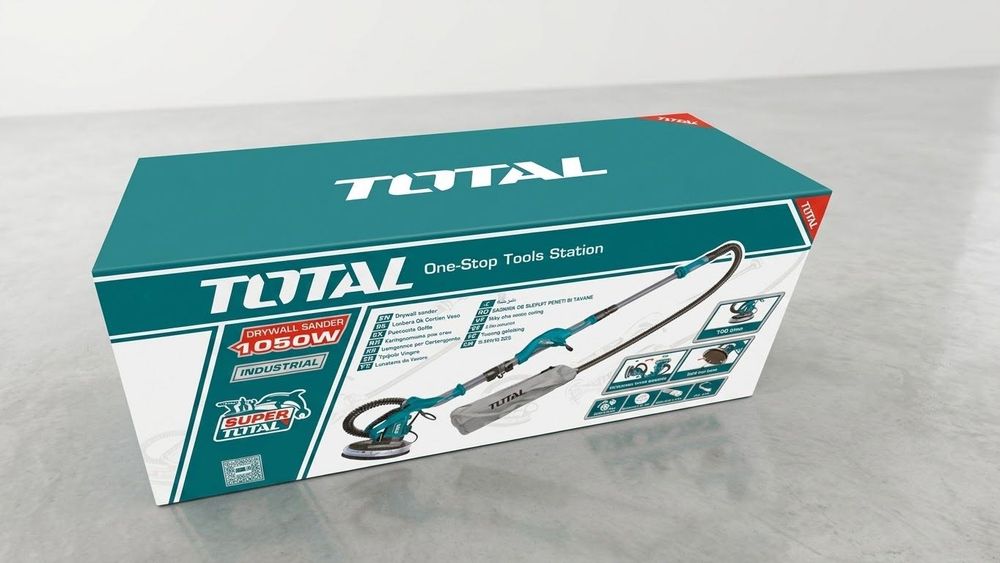 Жираф TOTAL 1050W - Шлайф машина за стени и тавани