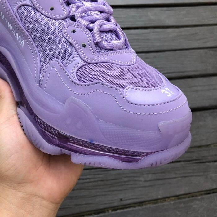 Balenciaga Triple S - Violet/Light Grey/Dark Grey | РАЗМЕРИ: 35 до 46