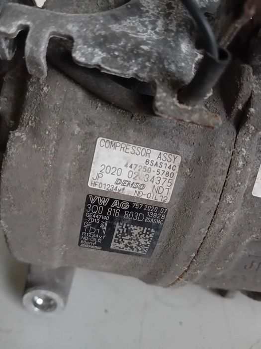 Compresor Clima Ac Vw Seat Skoda Audi 2.0 Tdi Euro 6 3Q0816803D Arteon Passat A6 A5 Q3 Leon Octavia