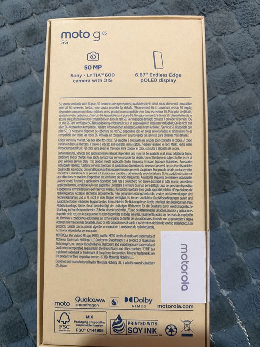 Motorola Motog85 5G