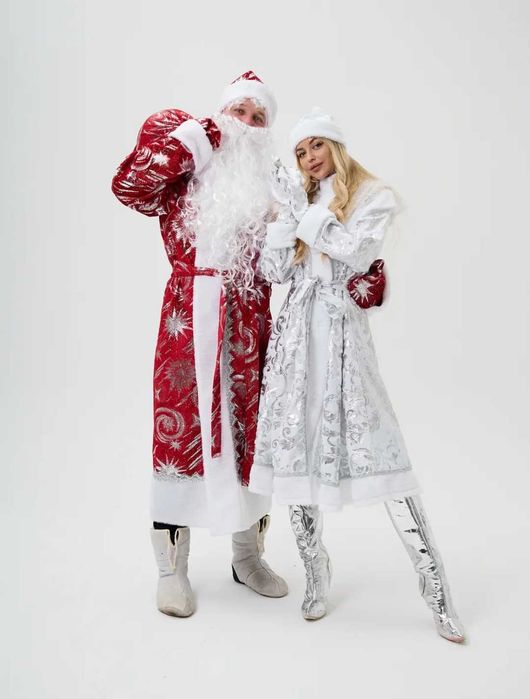 Дед Мороз и Снегурочка.