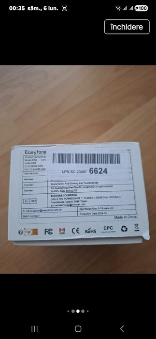 Smartwatch Easyfone KW2