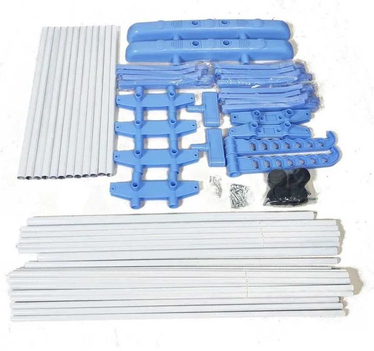 Сгъваем сушилник за дрехи на колелца