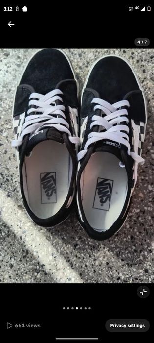 Оригинални черни Vans кецове