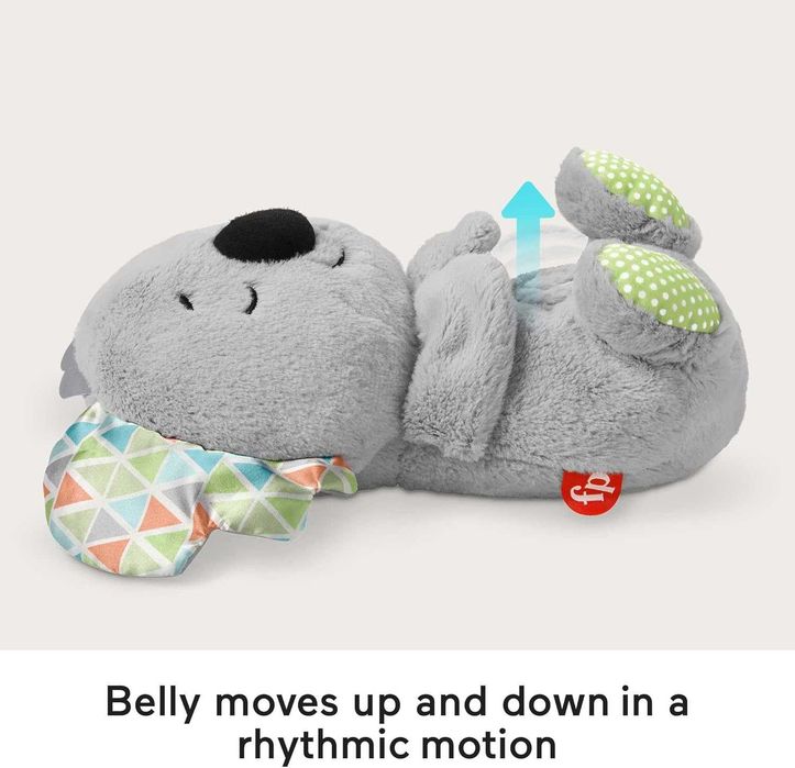 Fisher-Price Soothe ‘n Snuggle Koala – Мека играчка и успокояваща музикална играчка за бебе