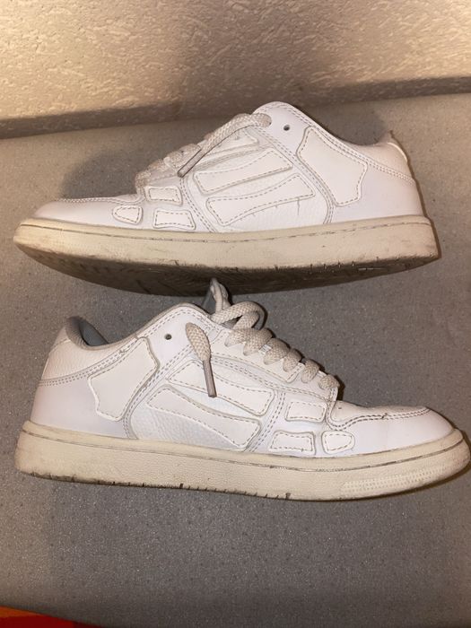 Amiri Skel-Bone Low White