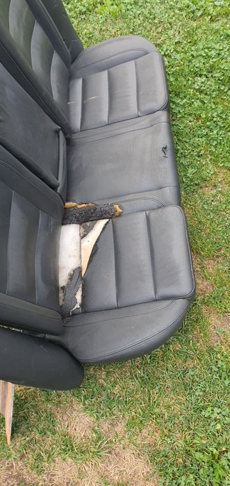 Scaune piele cu bancheta spate golf 5