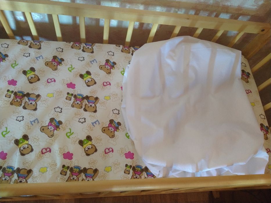 Матрас детский с наматрасником