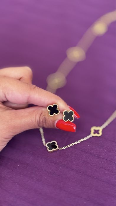 Van Cleef комплект медицинско злато