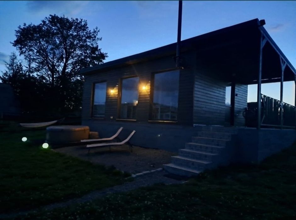 Tiny House cu ciubar și sauna