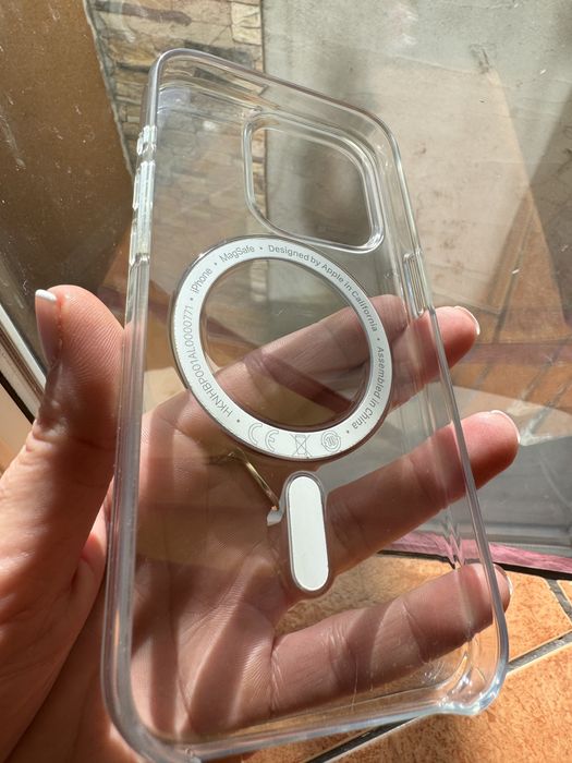 Husa Apple Clear Case with Magsafe Iphone 15 pro