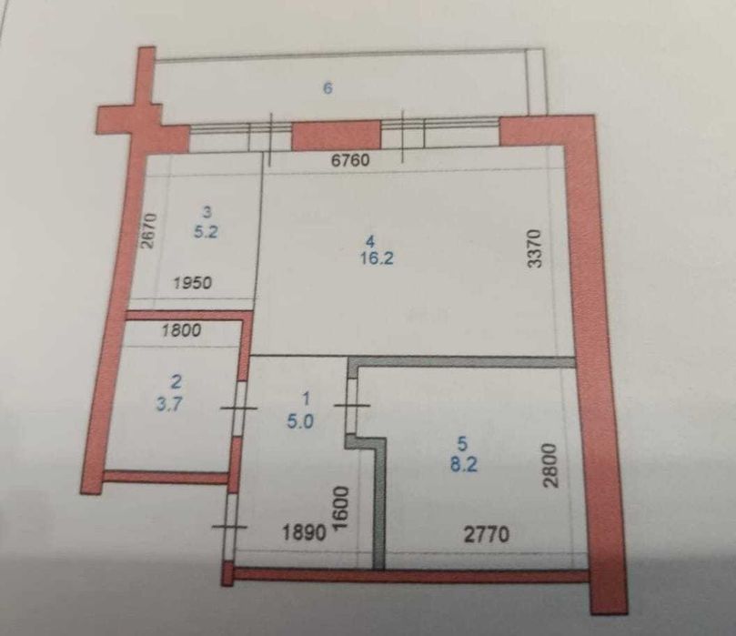 Продам 1-комнатную квартиру