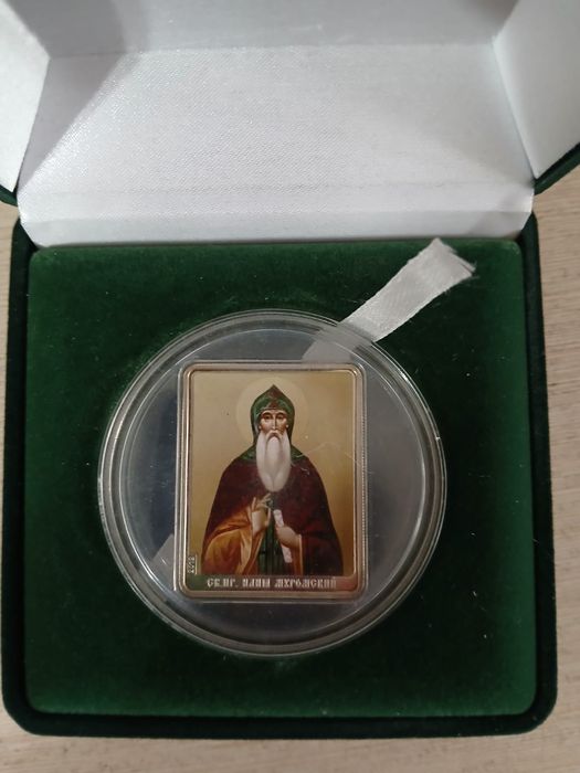 Серебряная монета 999 пр 25 гр