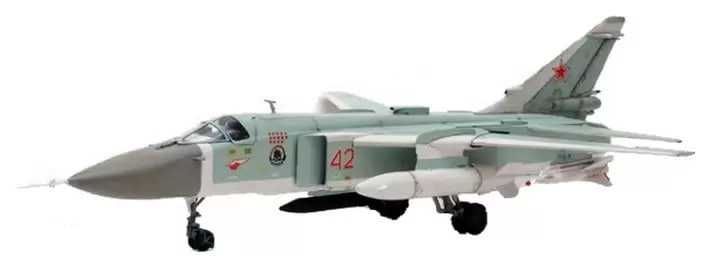 Сборная модель самолета Су-24М (Звезда, 1:72)