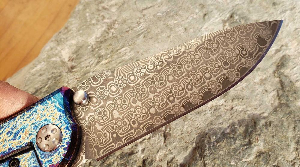 Cutit briceag Zero Tolerance 0562 Titan Limited Damasc ,vanatoare