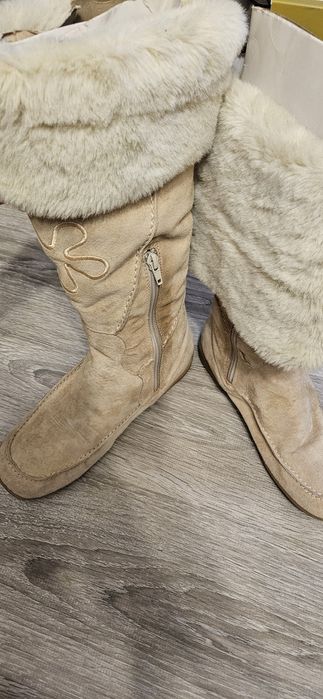 Cizme lungi imblanite