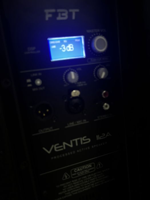 Fbt ventis 112a boxa activa ( nu dynacord,)