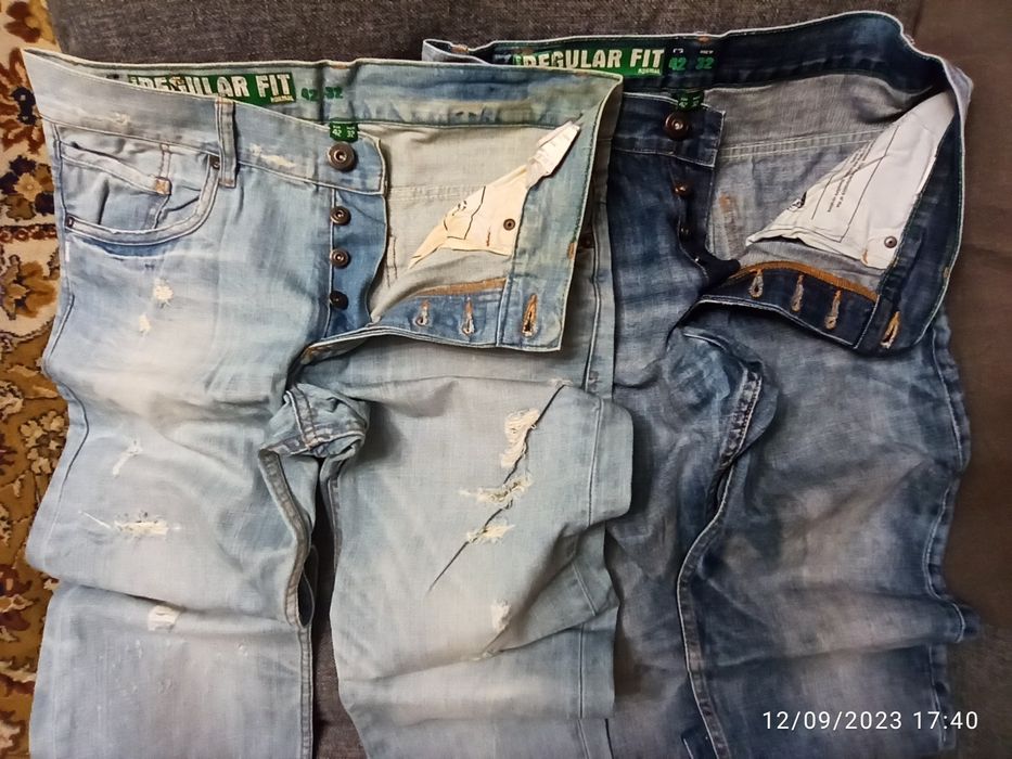 2 чифта дънки Pull&Bear (№42 EUR)  за 40 лв!