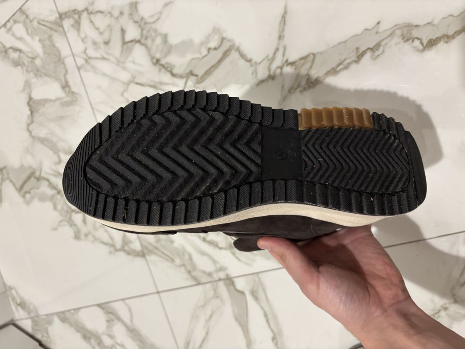 Кожанная обувь зима