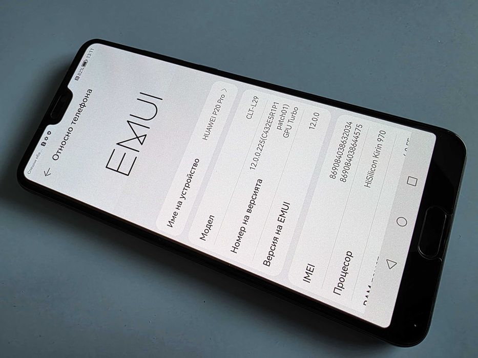 Huawei P20 Pro 6/128 GB компактен 6.1" екран Google Services ЗАПАЗЕН