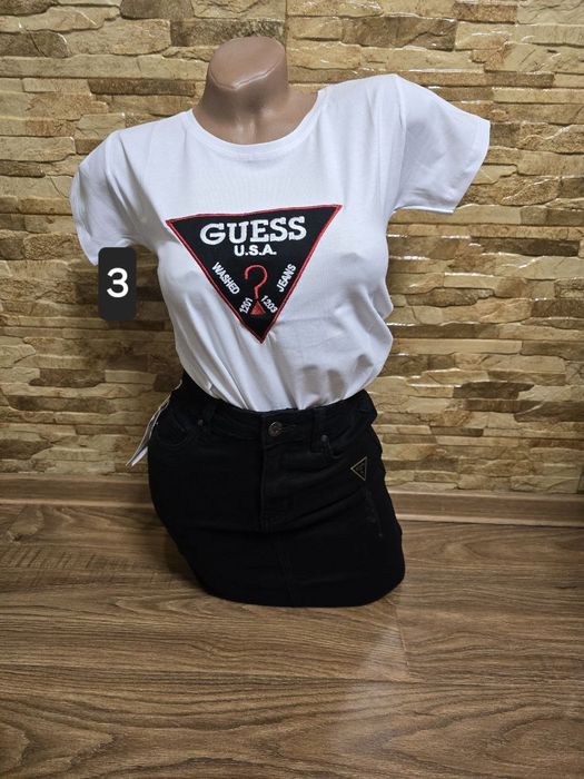 Tricou si fustă blugi damă