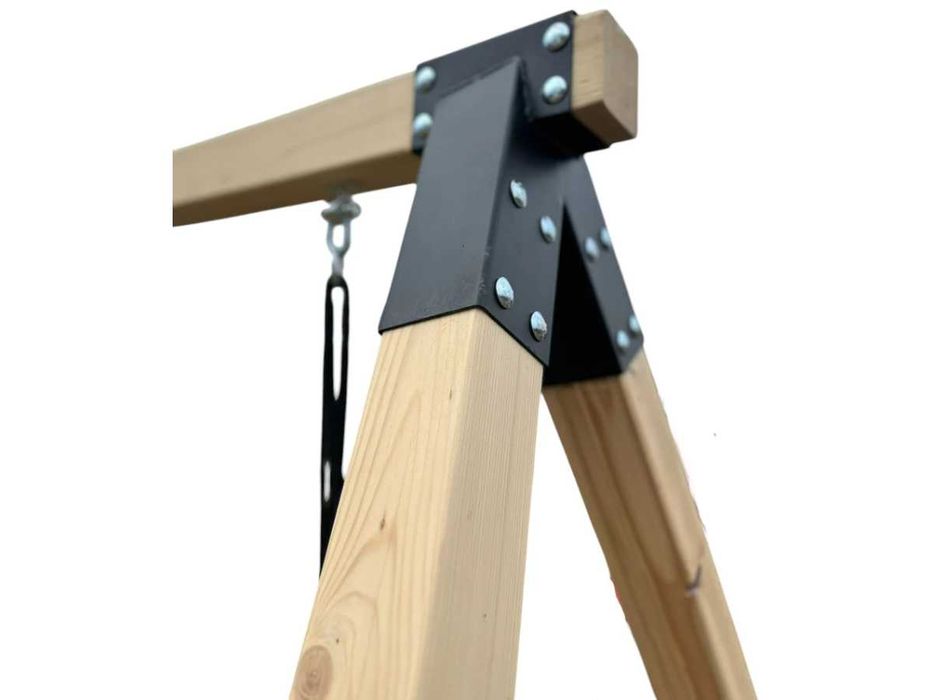 Set leagan copii pentru gradina si curte/structura lemn cuib + leagane