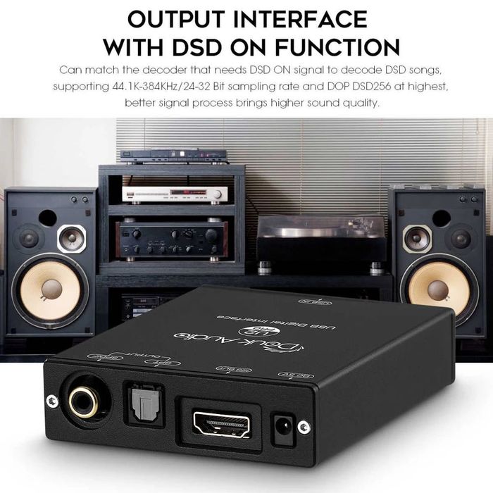 placa sunet Douk Audio U2 Pro DDC -clean digital signal DDC I2S