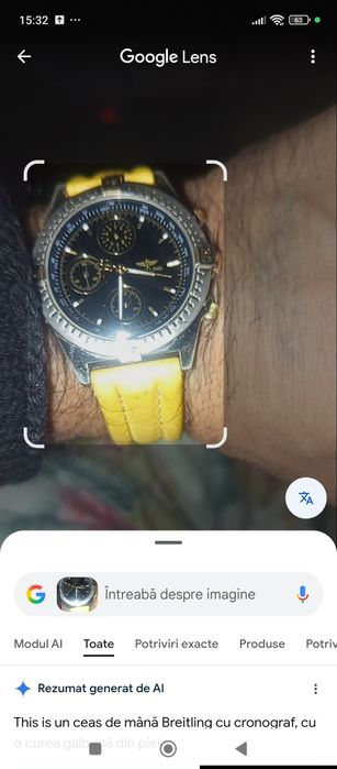 Ceas bretling cronograf corț