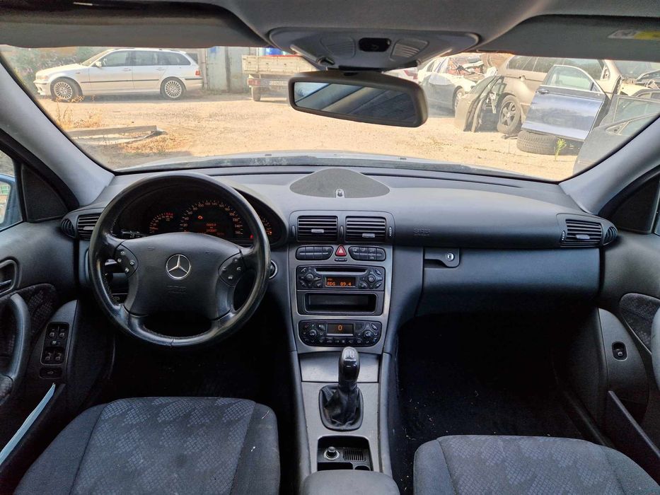 Mercedes W203 C200Kompressor 163кс M271 ръчка седан НА ЧАСТИ!