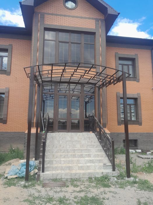 Навесы казырки откатные ворота