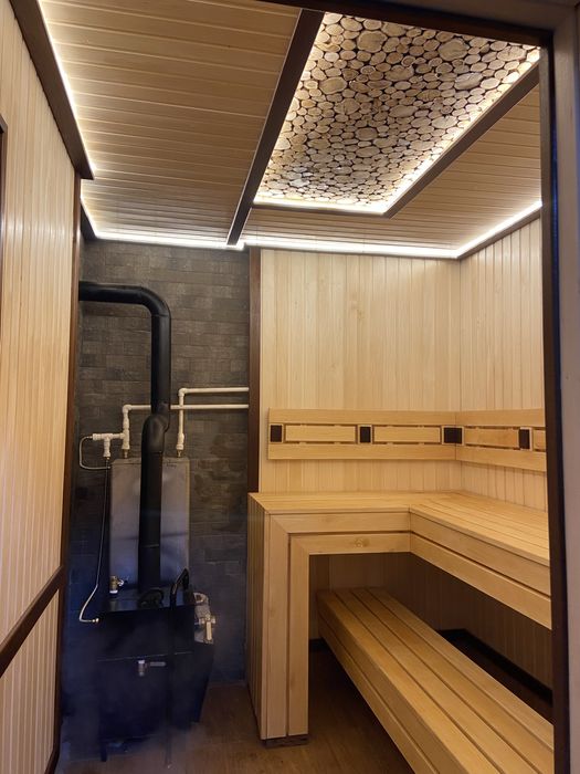 Обшивка бань, парилок