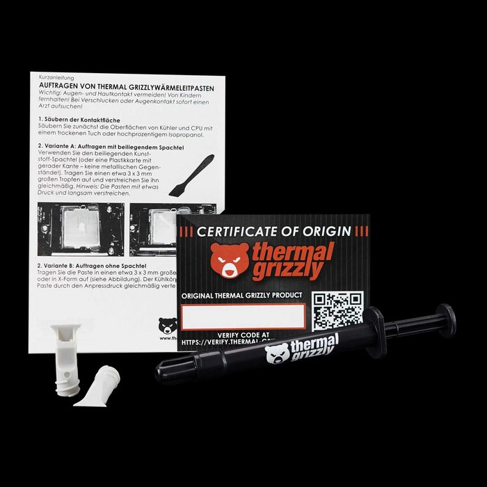 Термопаста Thermal Grizzly Kryonaut Extreme 2g